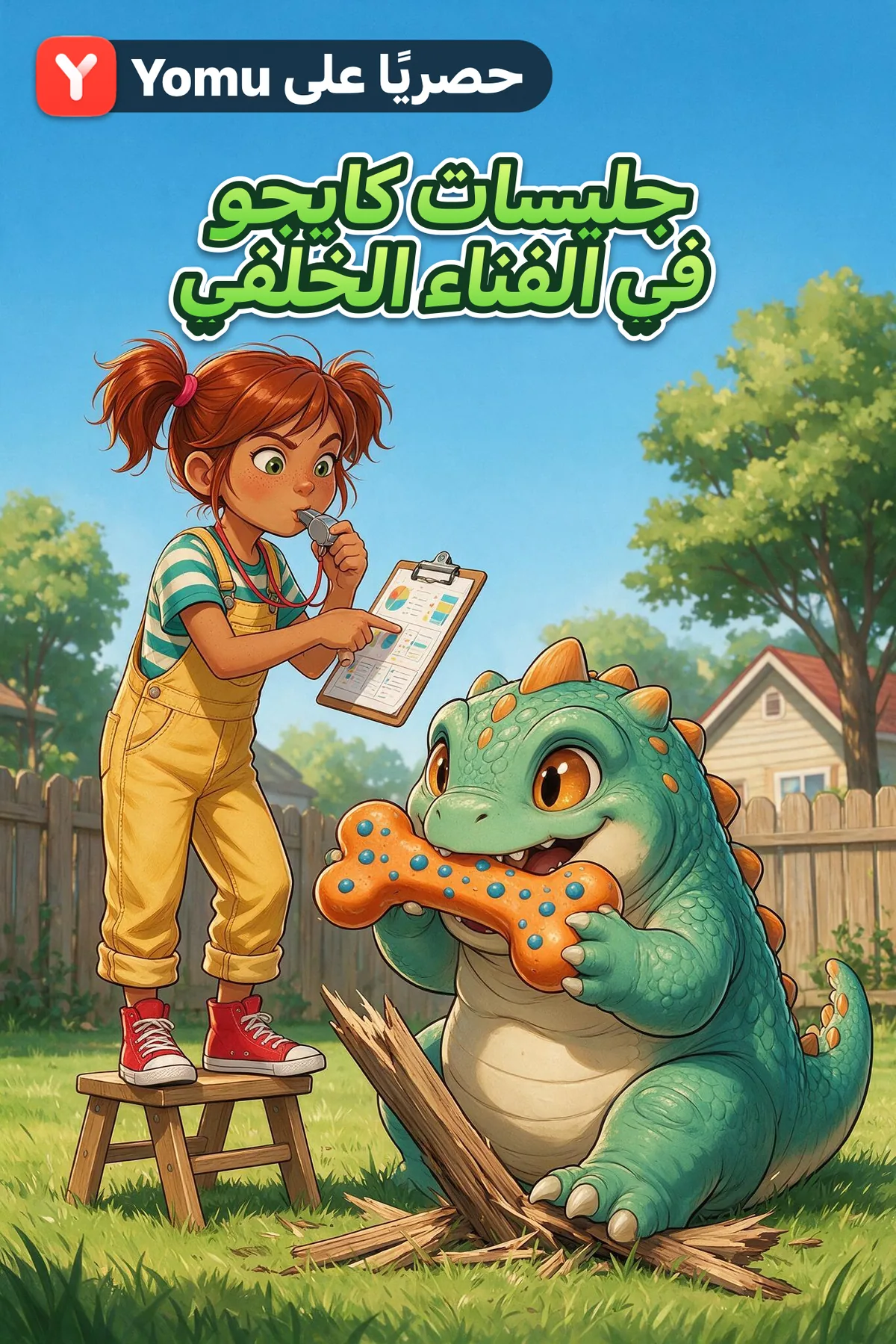 جليسات كايجو في الفناء الخلفي