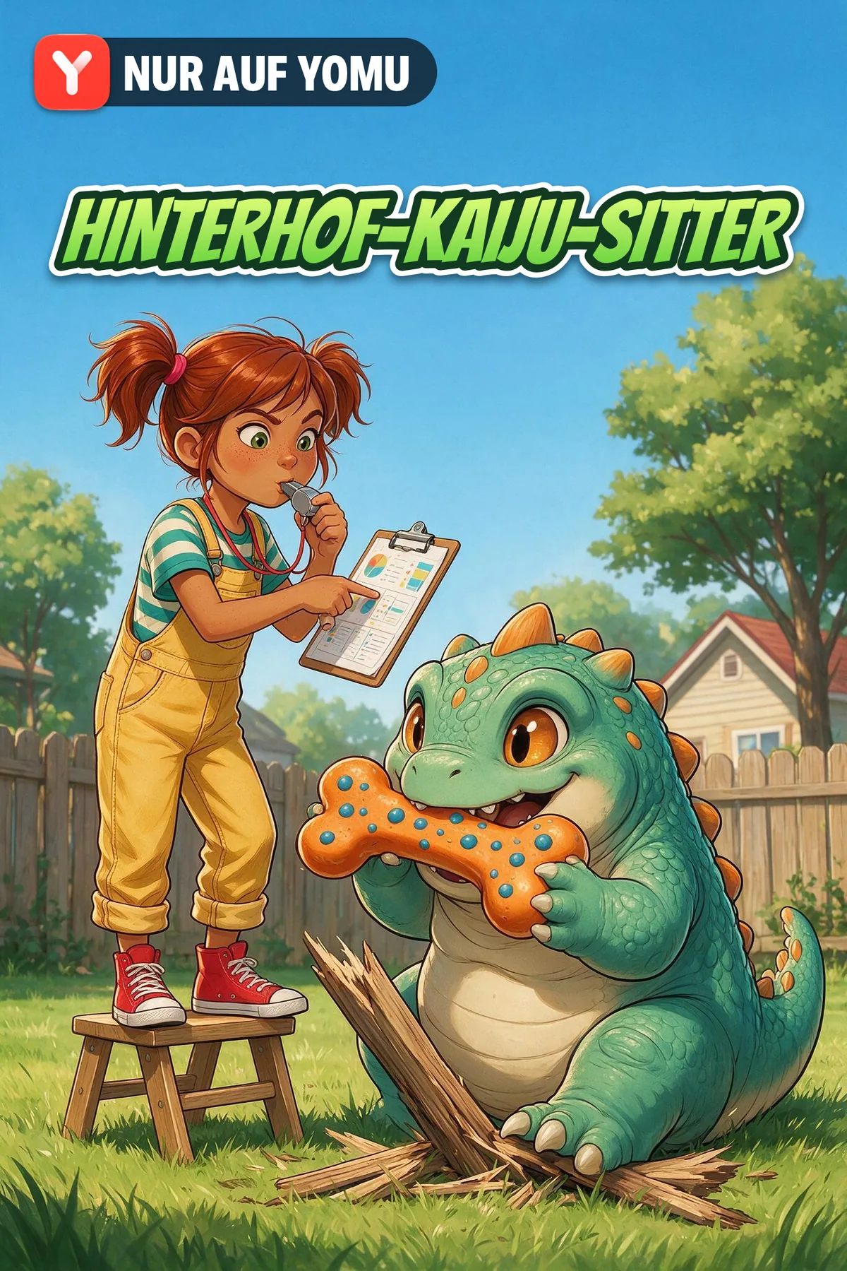 Hinterhof-Kaiju-Sitter