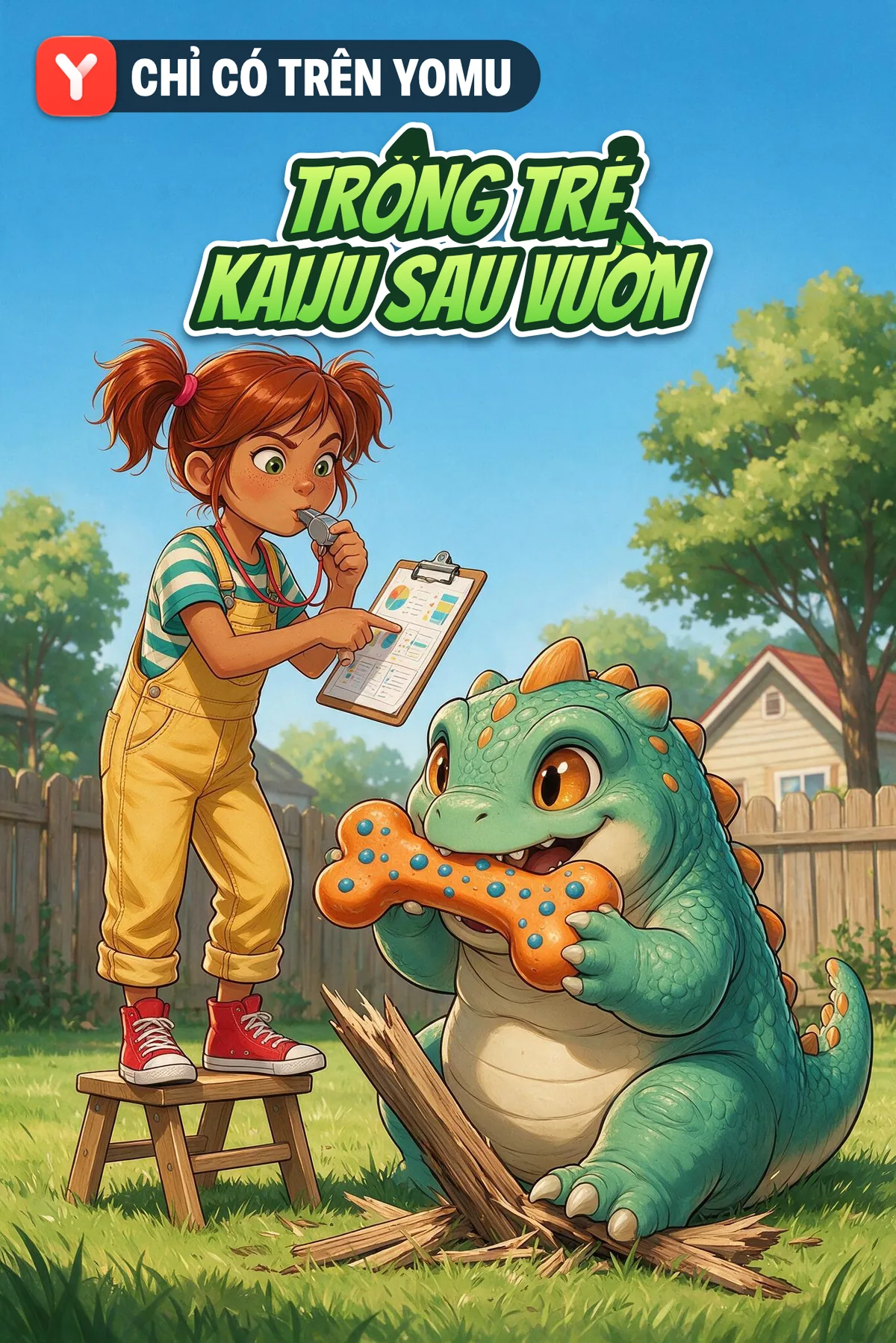 Trông Trẻ Kaiju Sau Vườn