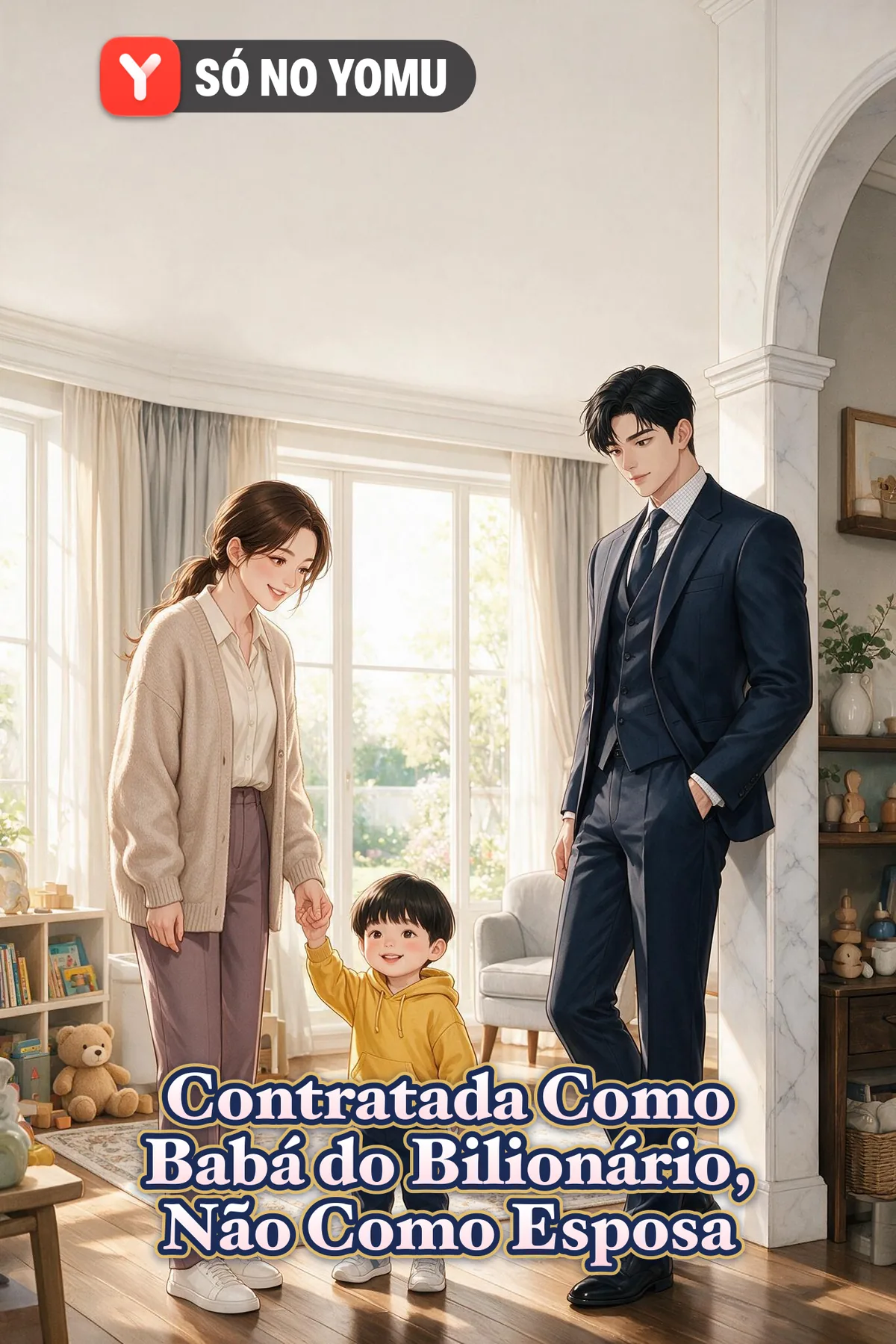Contratada Como Babá do Bilionário, Não Como Esposa