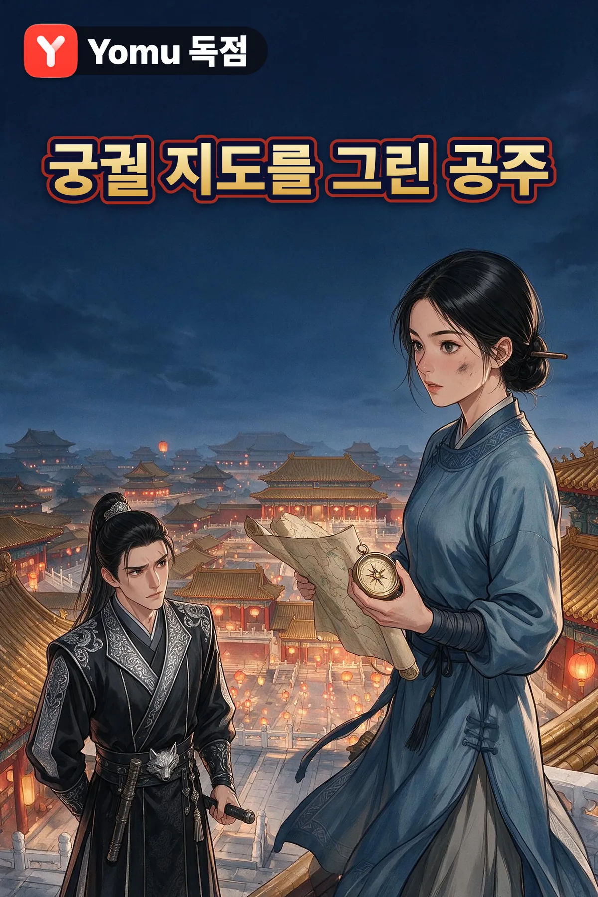 궁궐 지도를 그린 공주