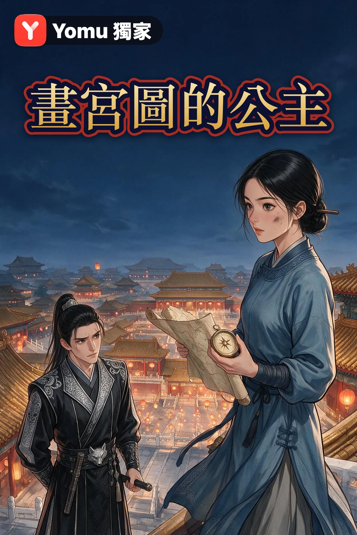 畫宮圖的公主