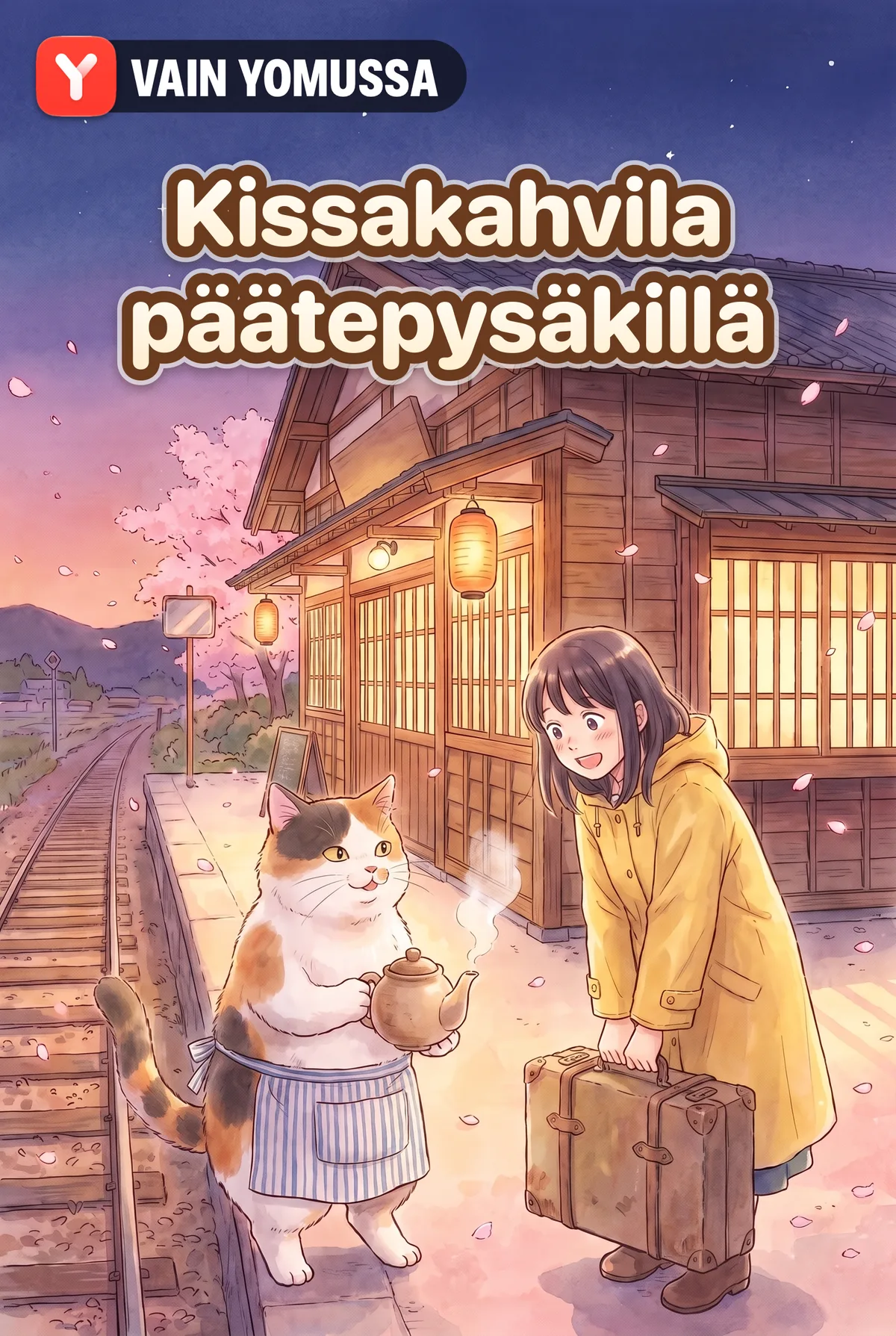 Kissakahvila päätepysäkillä