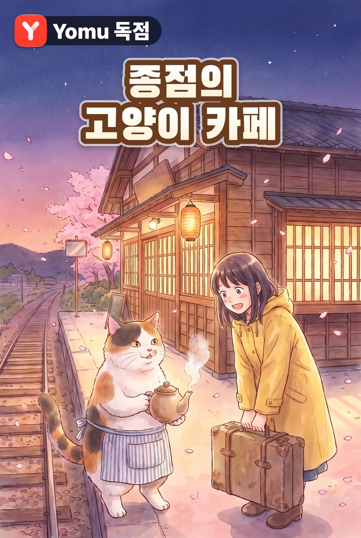 종점의 고양이 카페
