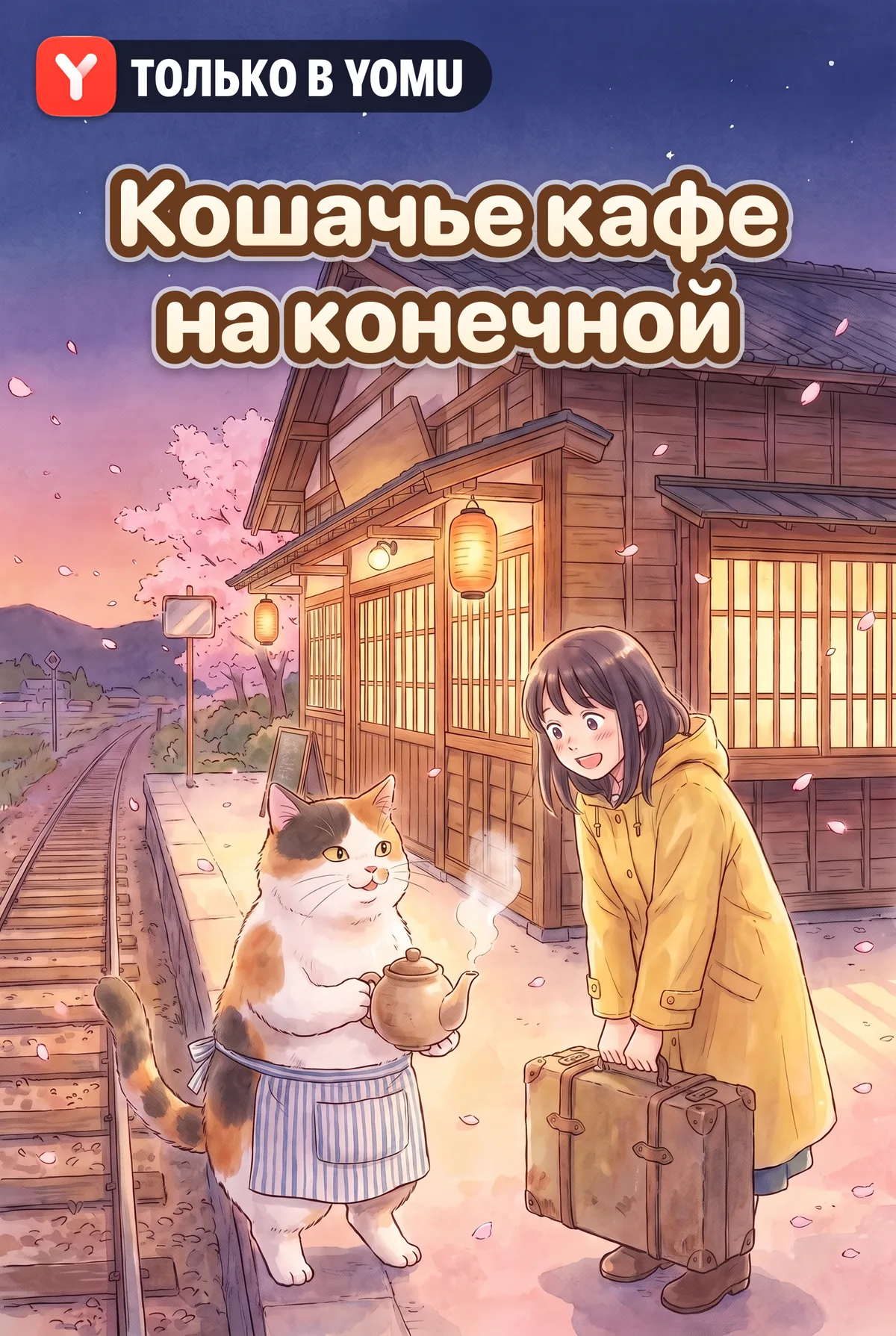 Кошачье кафе на конечной