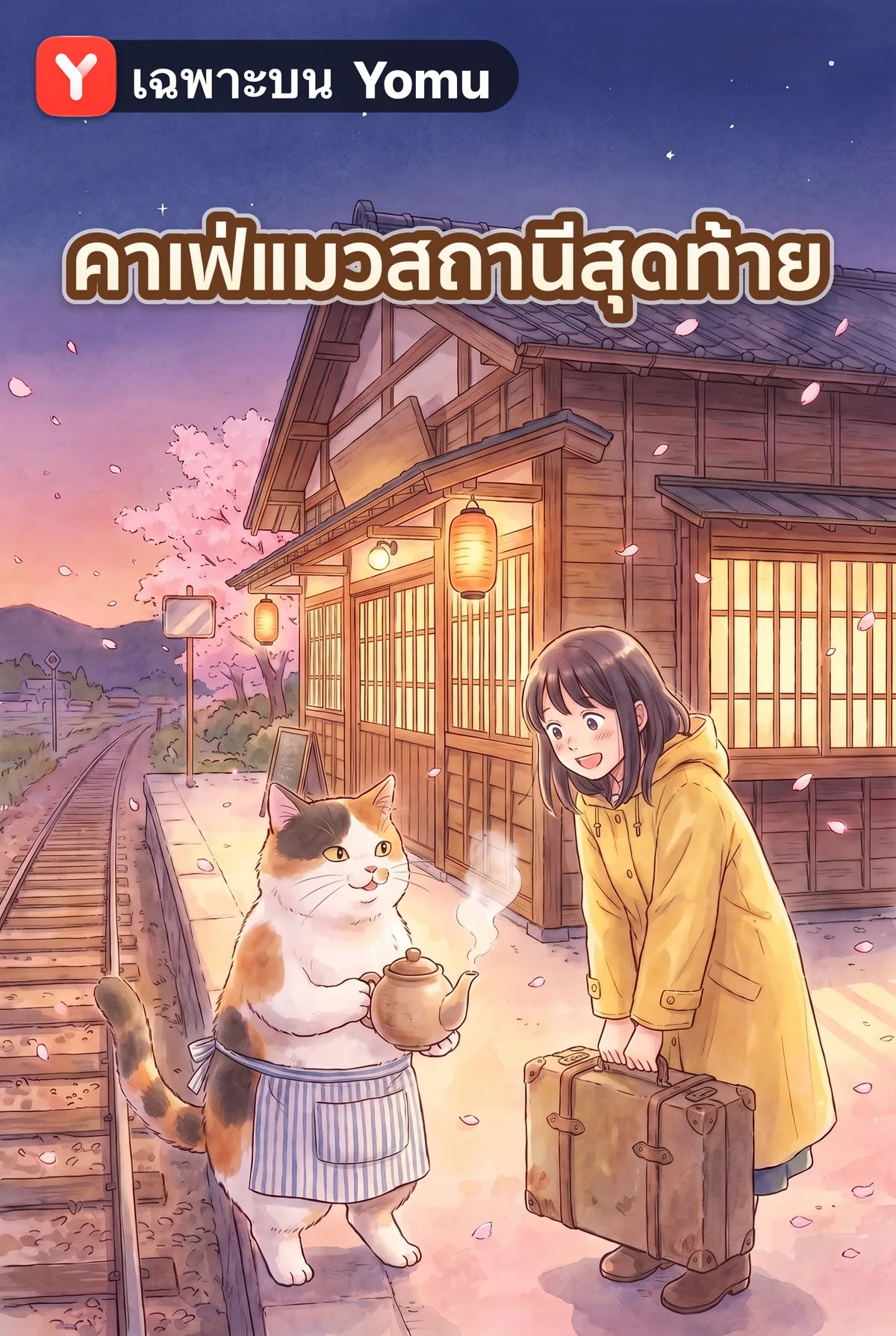 คาเฟ่แมวสถานีสุดท้าย