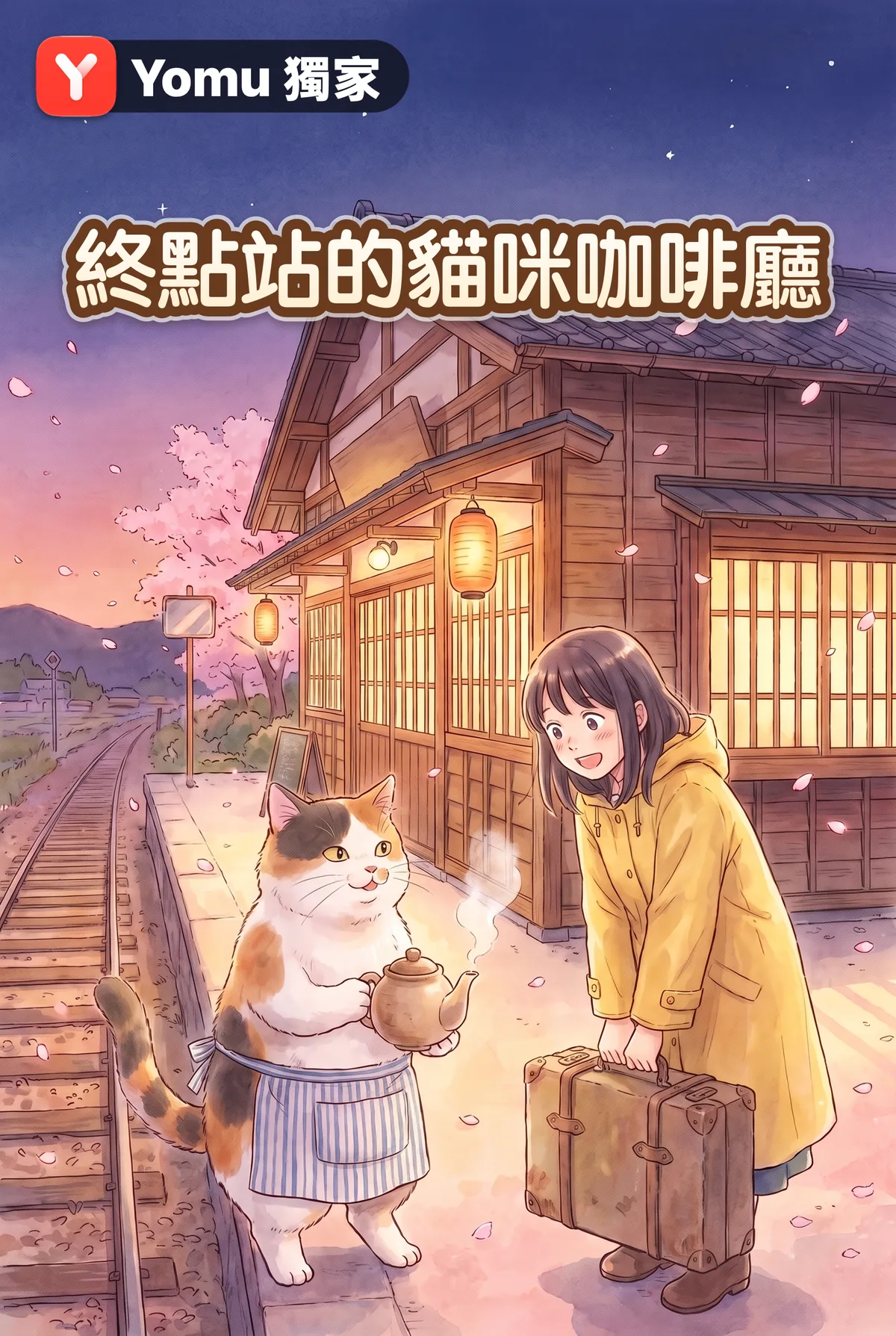 終點站的貓咪咖啡廳