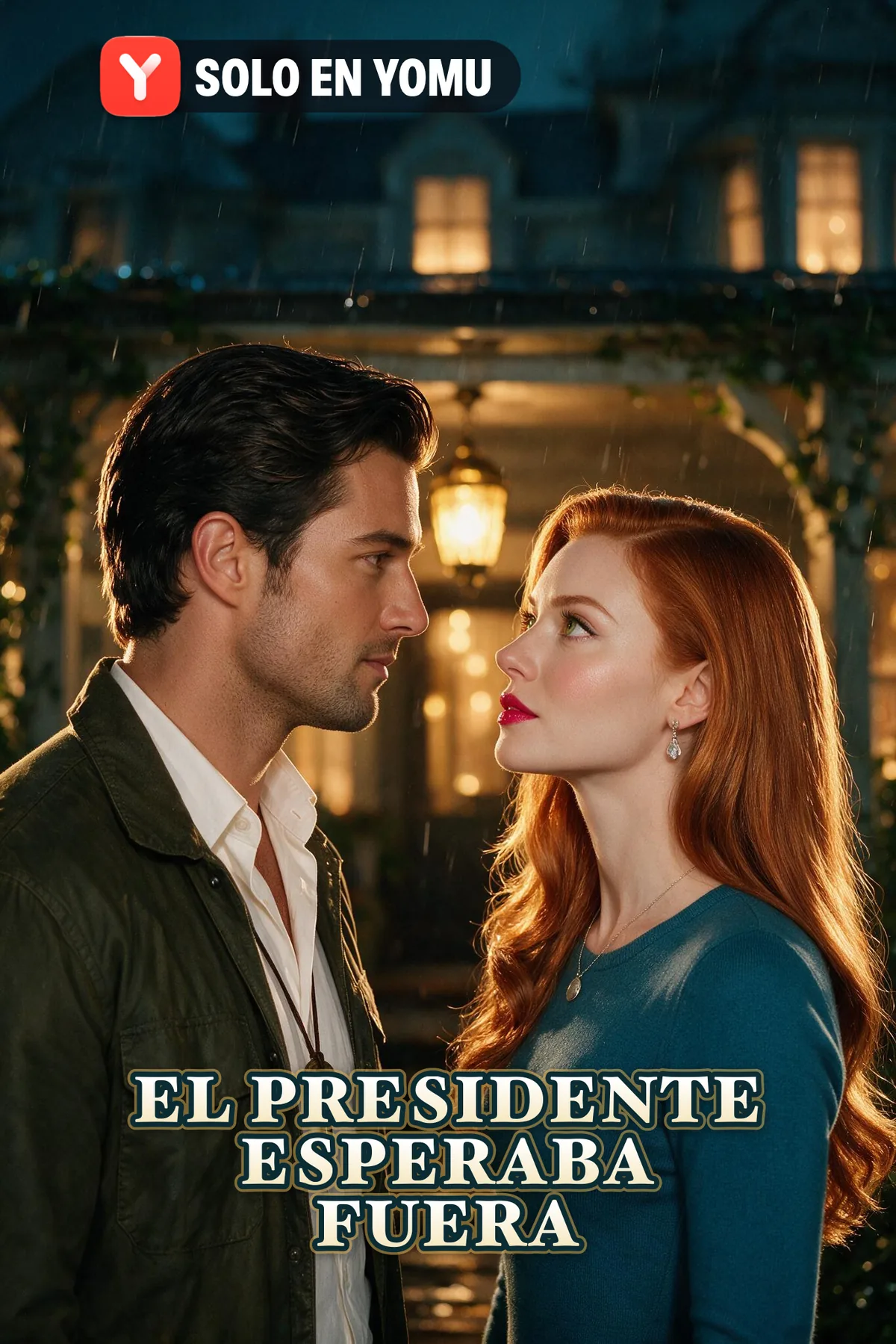 El presidente esperaba fuera