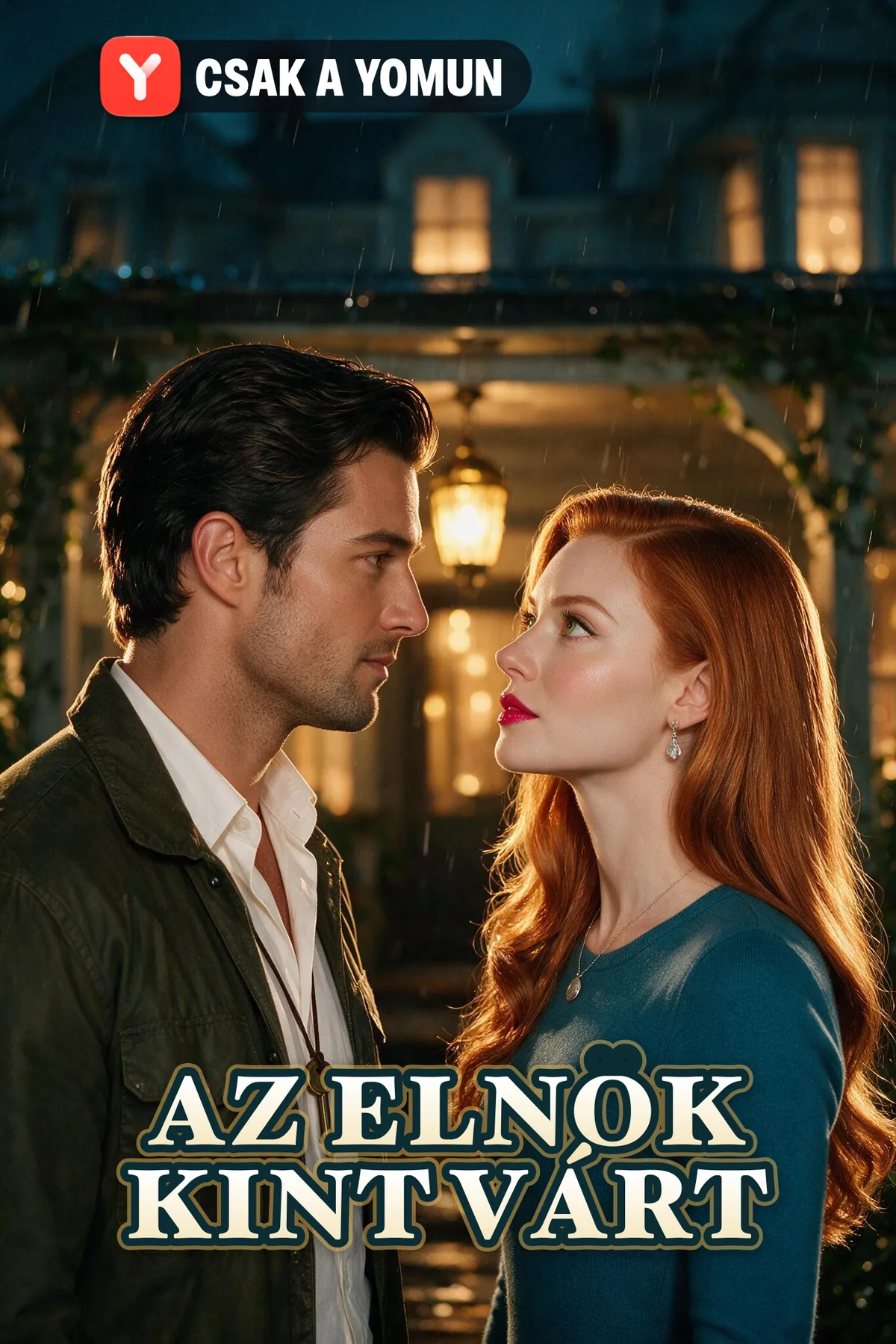 Az elnök kint várt