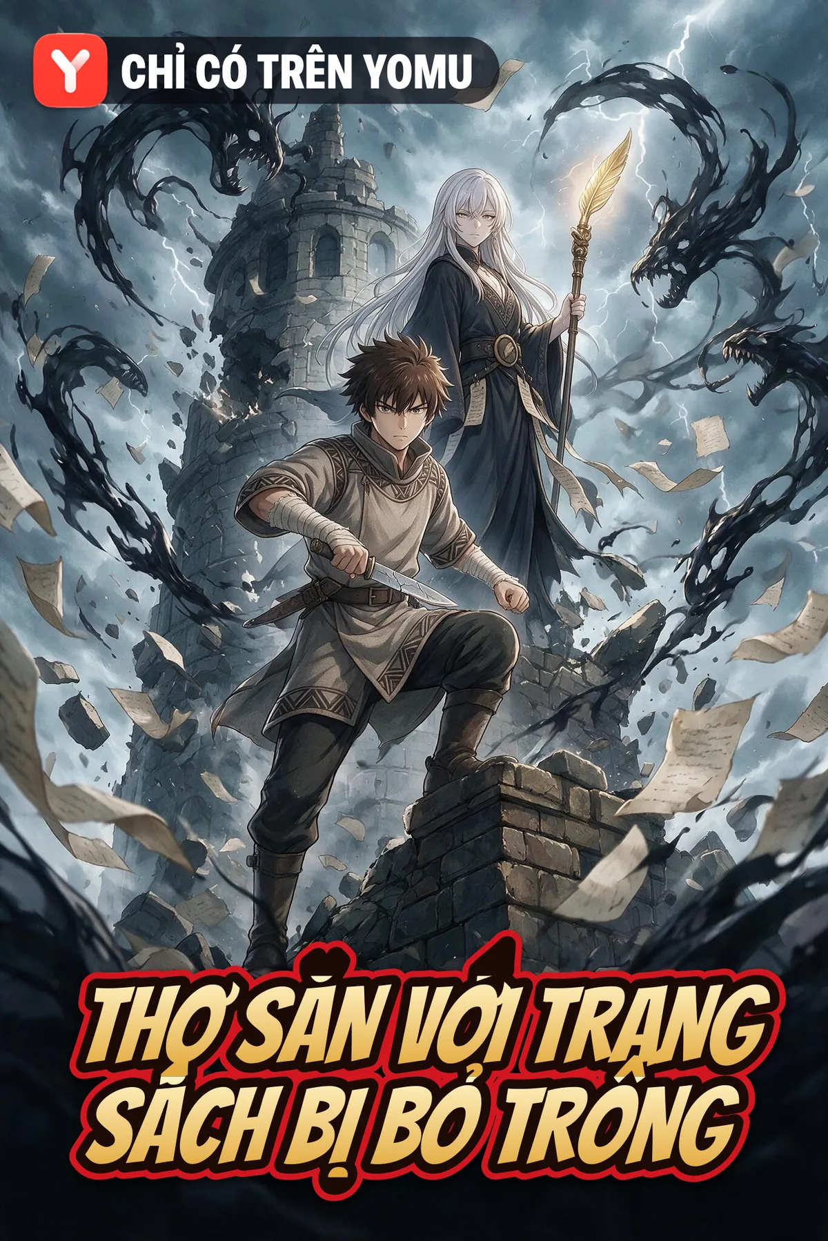 Thợ Săn Với Trang Sách Bị Bỏ Trống