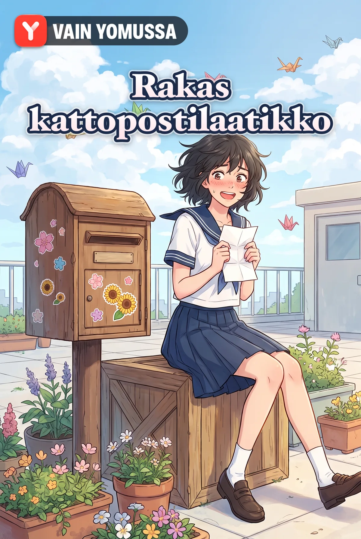 Rakas kattopostilaatikko