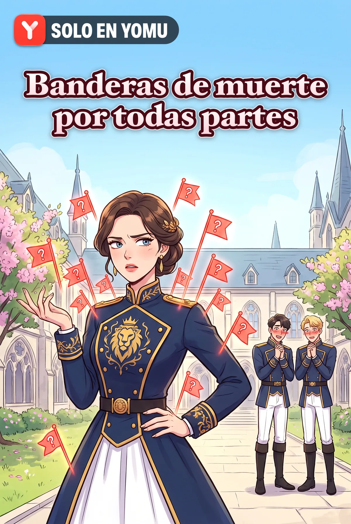 Banderas de muerte por todas partes