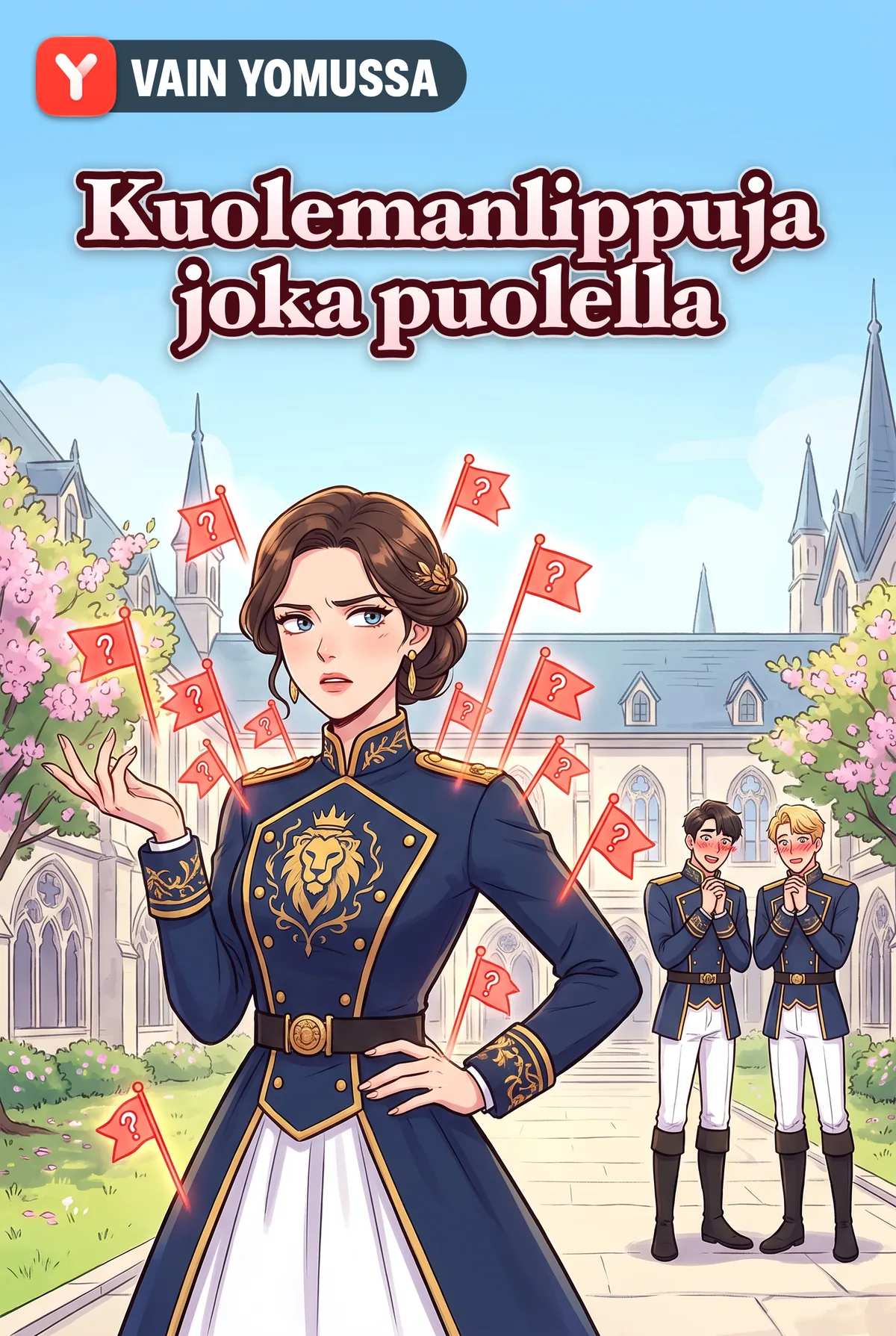 Kuolemanlippuja joka puolella