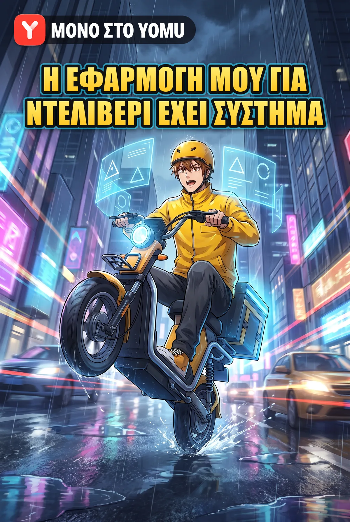 Η Εφαρμογή μου για Ντελίβερι Έχει Σύστημα