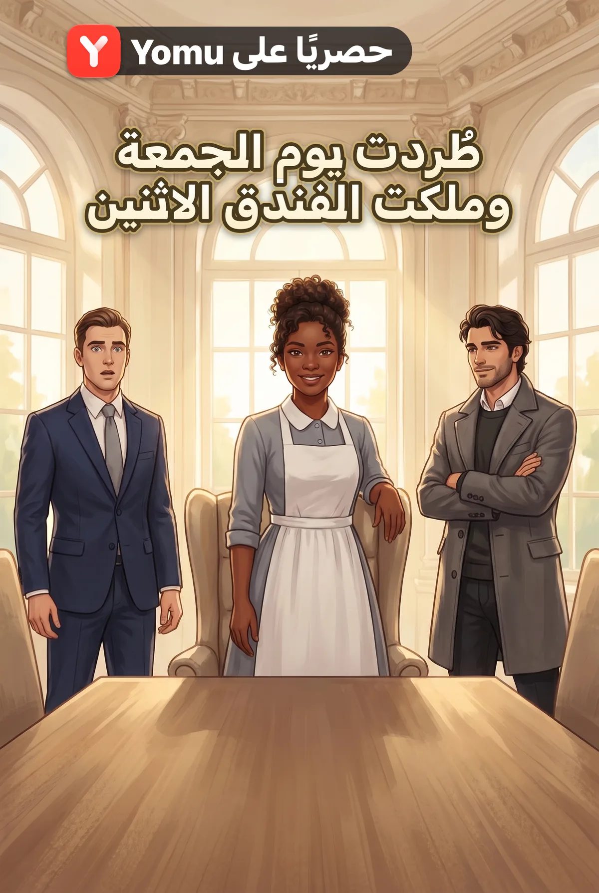 طُردت يوم الجمعة وملكت الفندق الاثنين