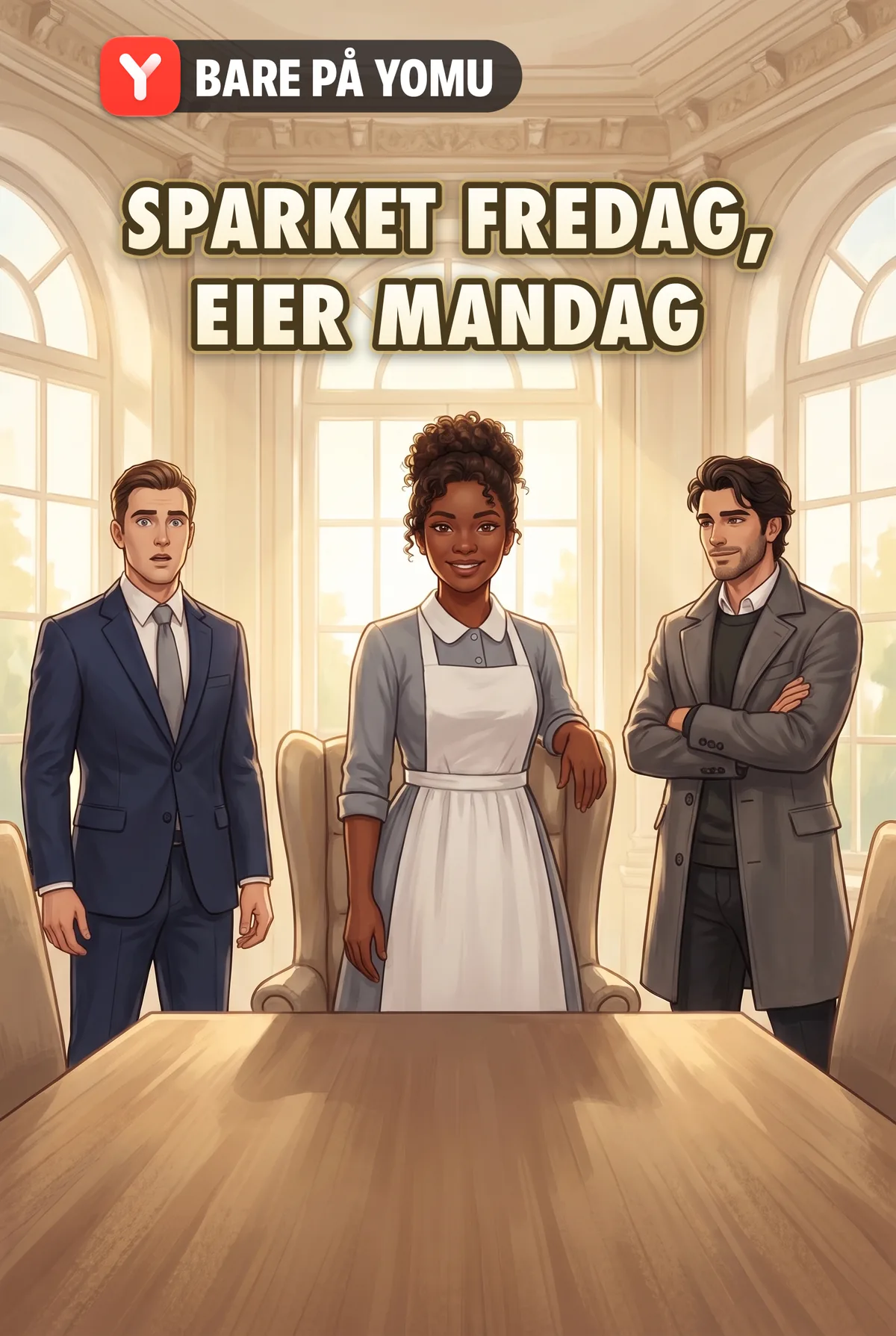 Sparket fredag, eier mandag