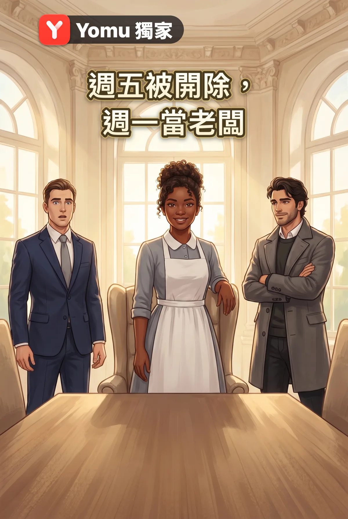 週五被開除，週一當老闆