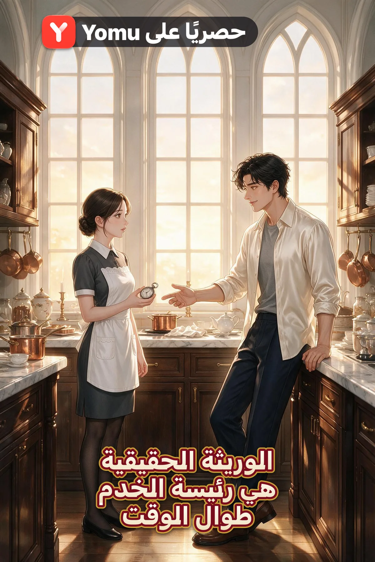 الوريثة الحقيقية هي رئيسة الخدم طوال الوقت