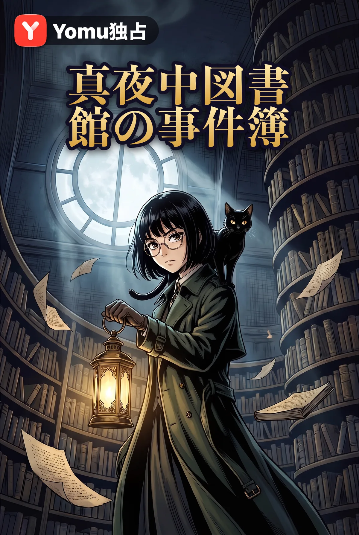 真夜中図書館の事件簿