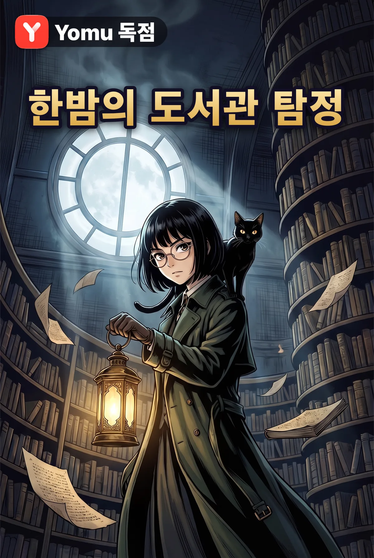 한밤의 도서관 탐정