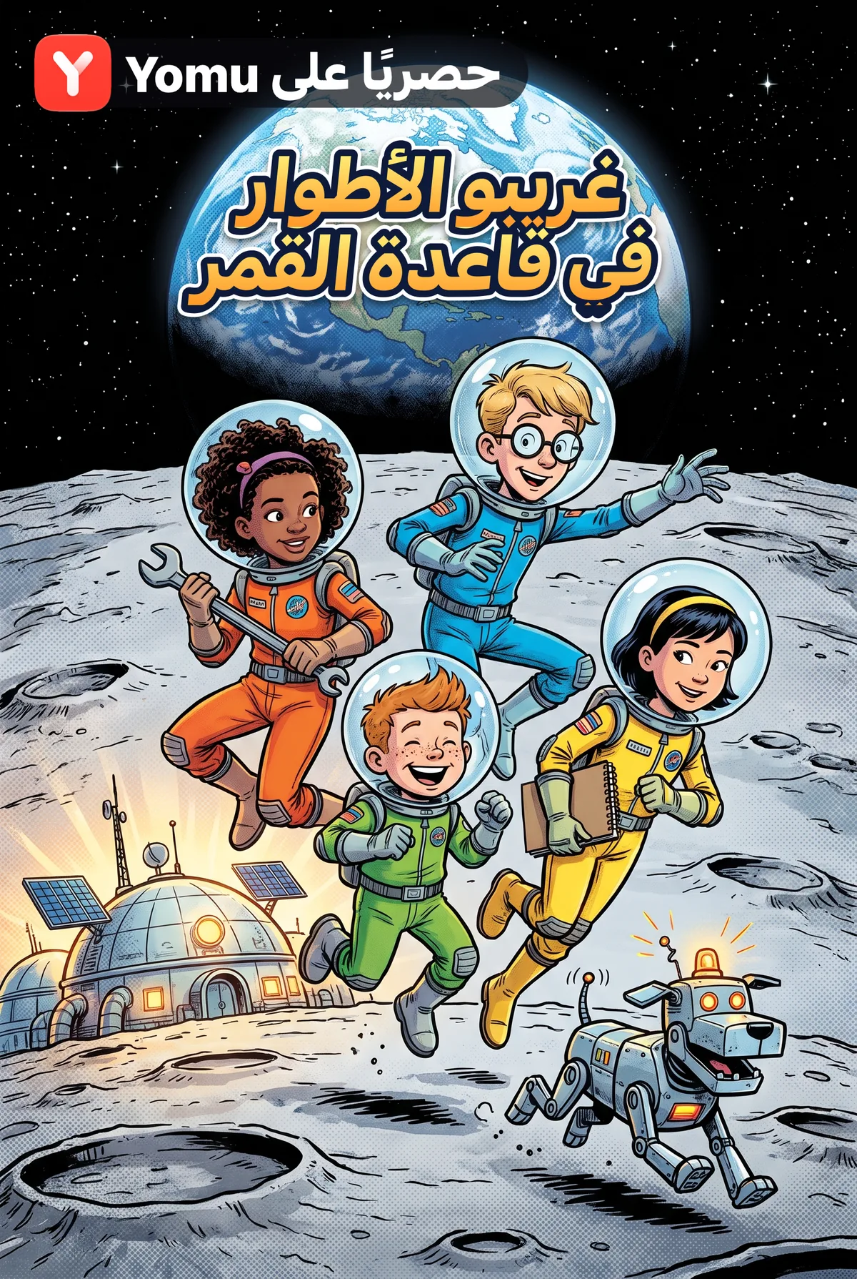 غريبو الأطوار في قاعدة القمر