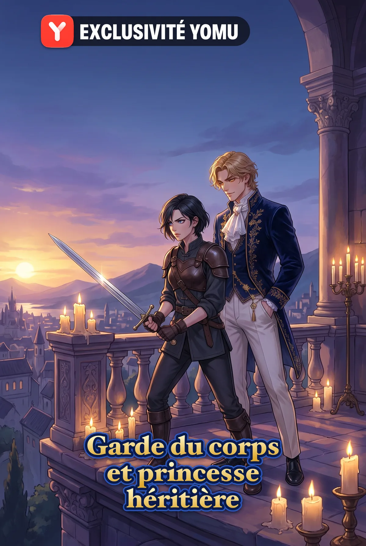 Garde du corps et princesse héritière