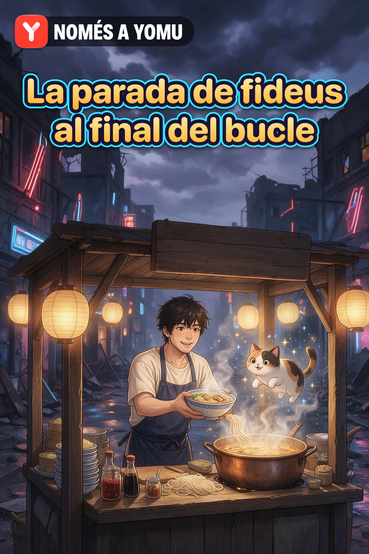La parada de fideus al final del bucle