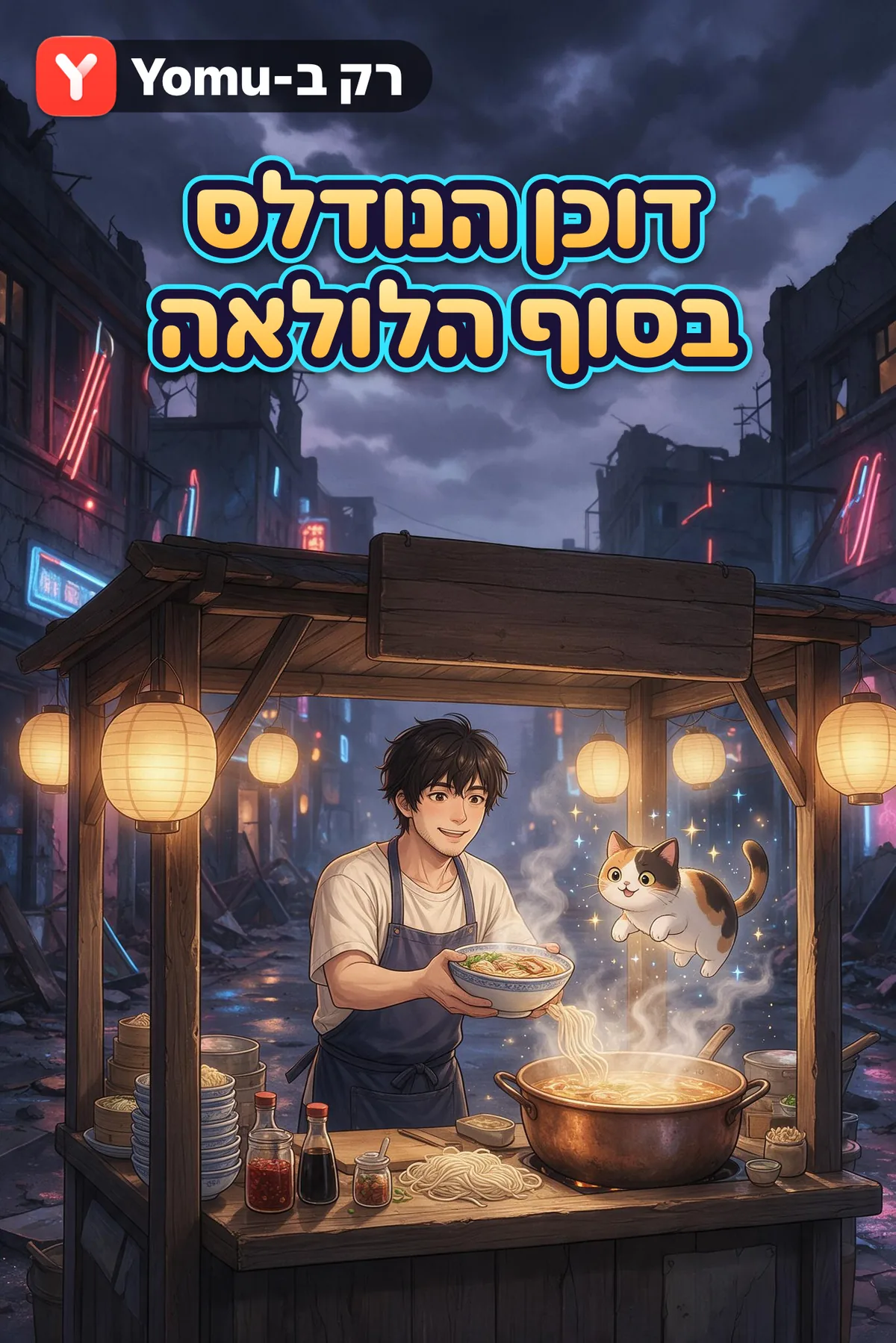 דוכן הנודלס בסוף הלולאה