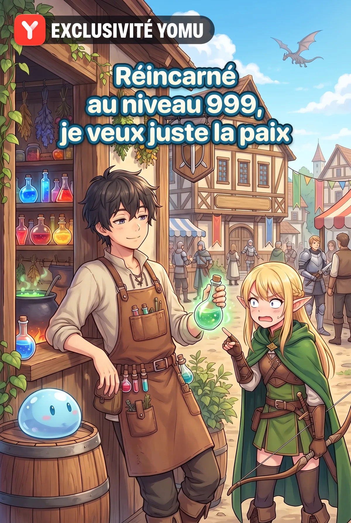 Réincarné au niveau 999, je veux juste la paix