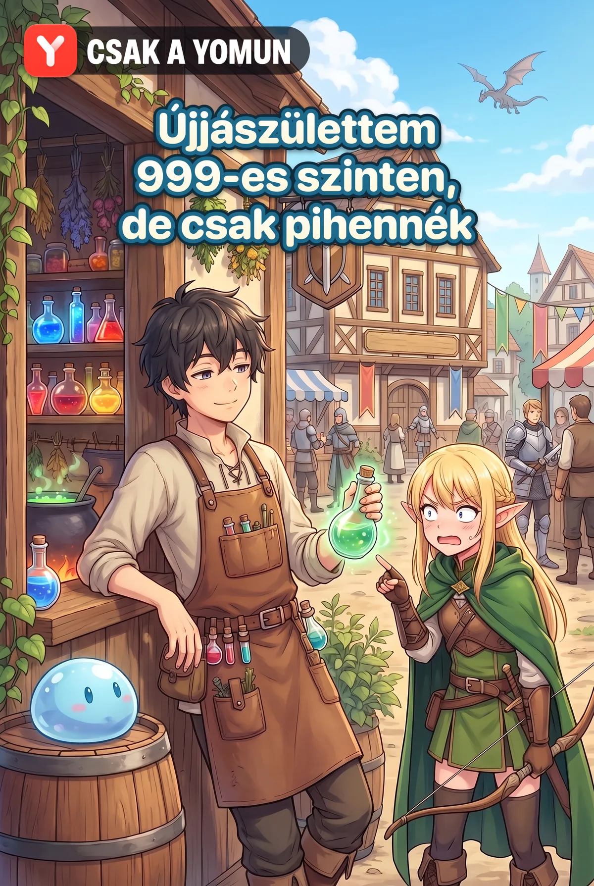 Újjászülettem 999-es szinten, de csak pihennék