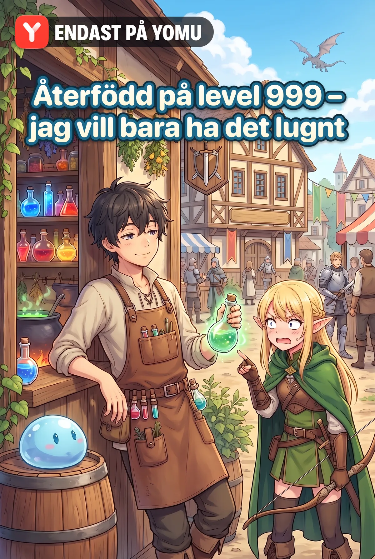 Återfödd på level 999 – jag vill bara ha det lugnt