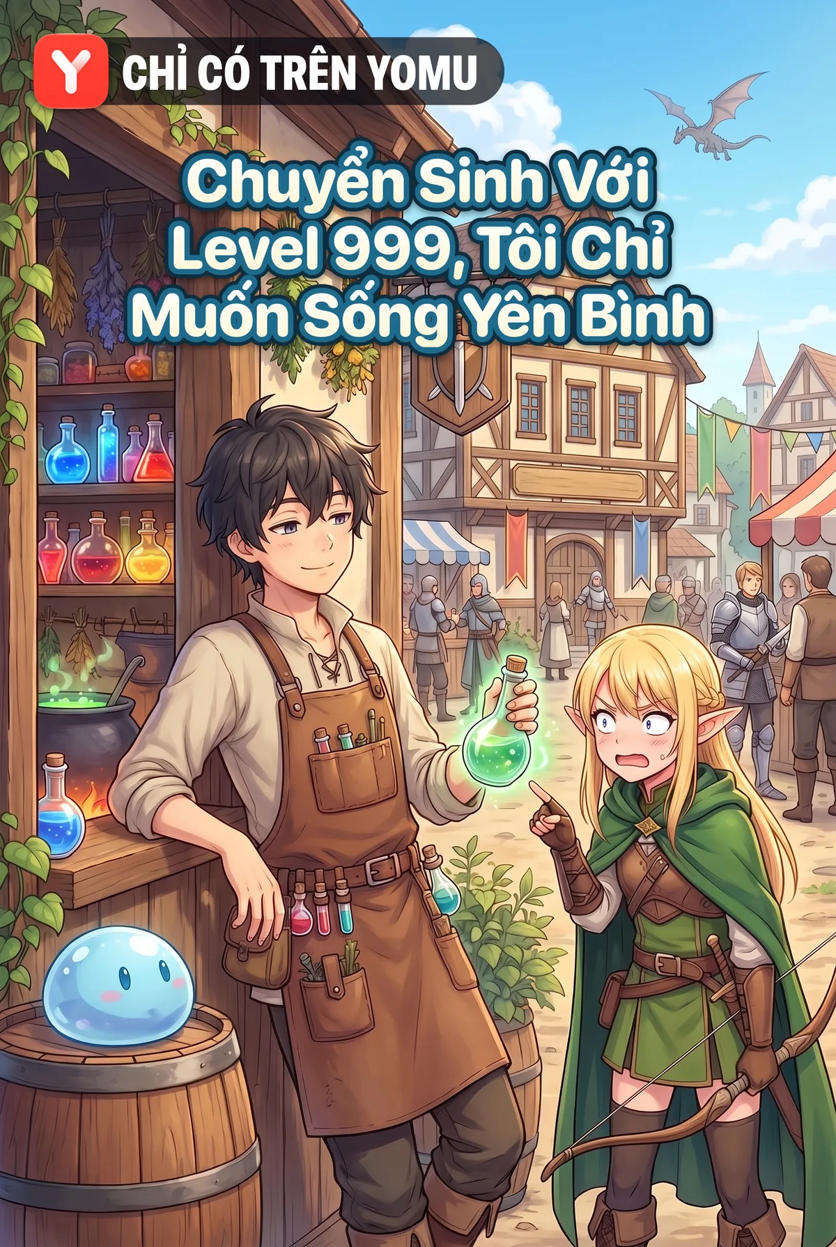 Chuyển Sinh Với Level 999, Tôi Chỉ Muốn Sống Yên Bình