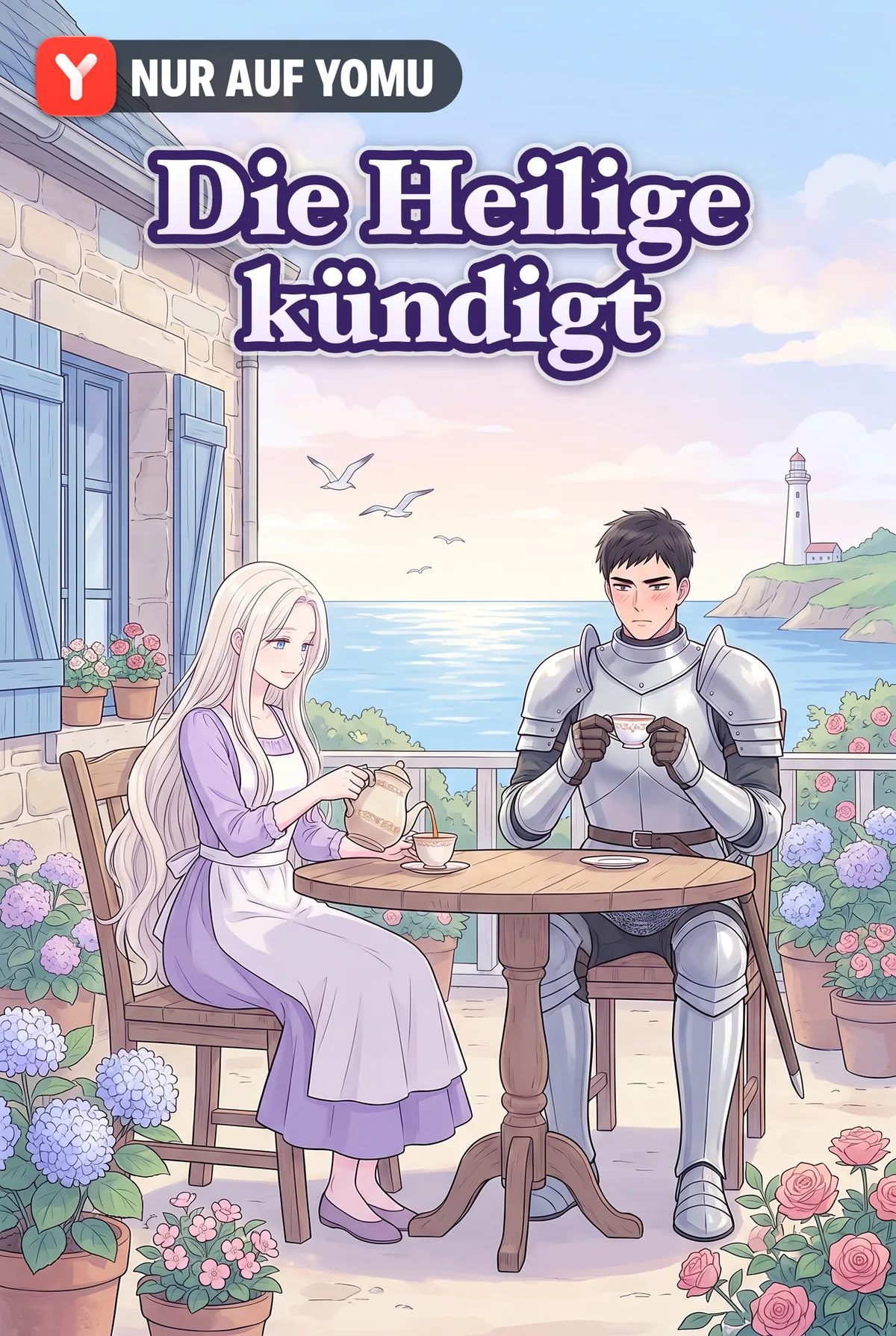 Die Heilige kündigt