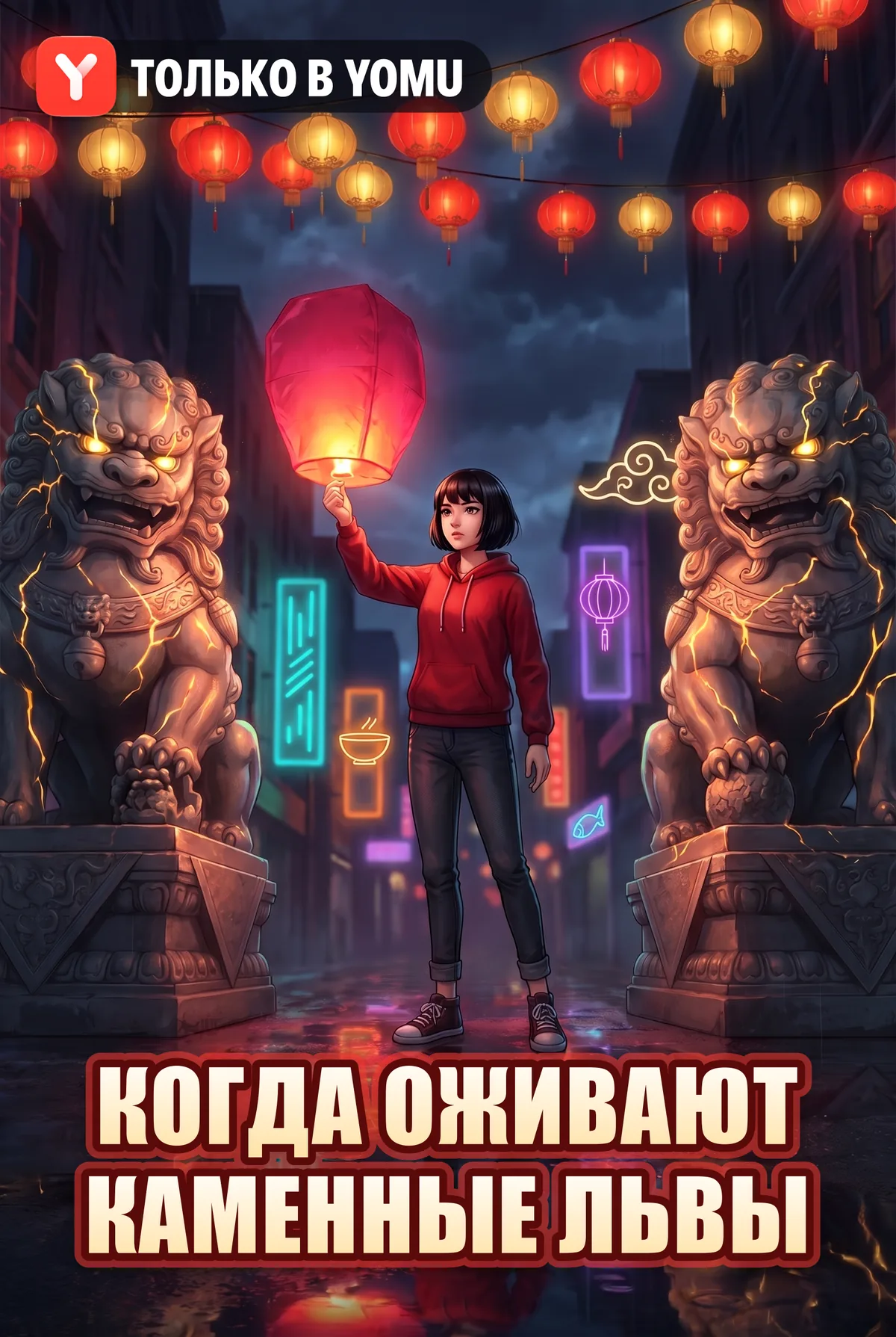 Когда оживают каменные львы
