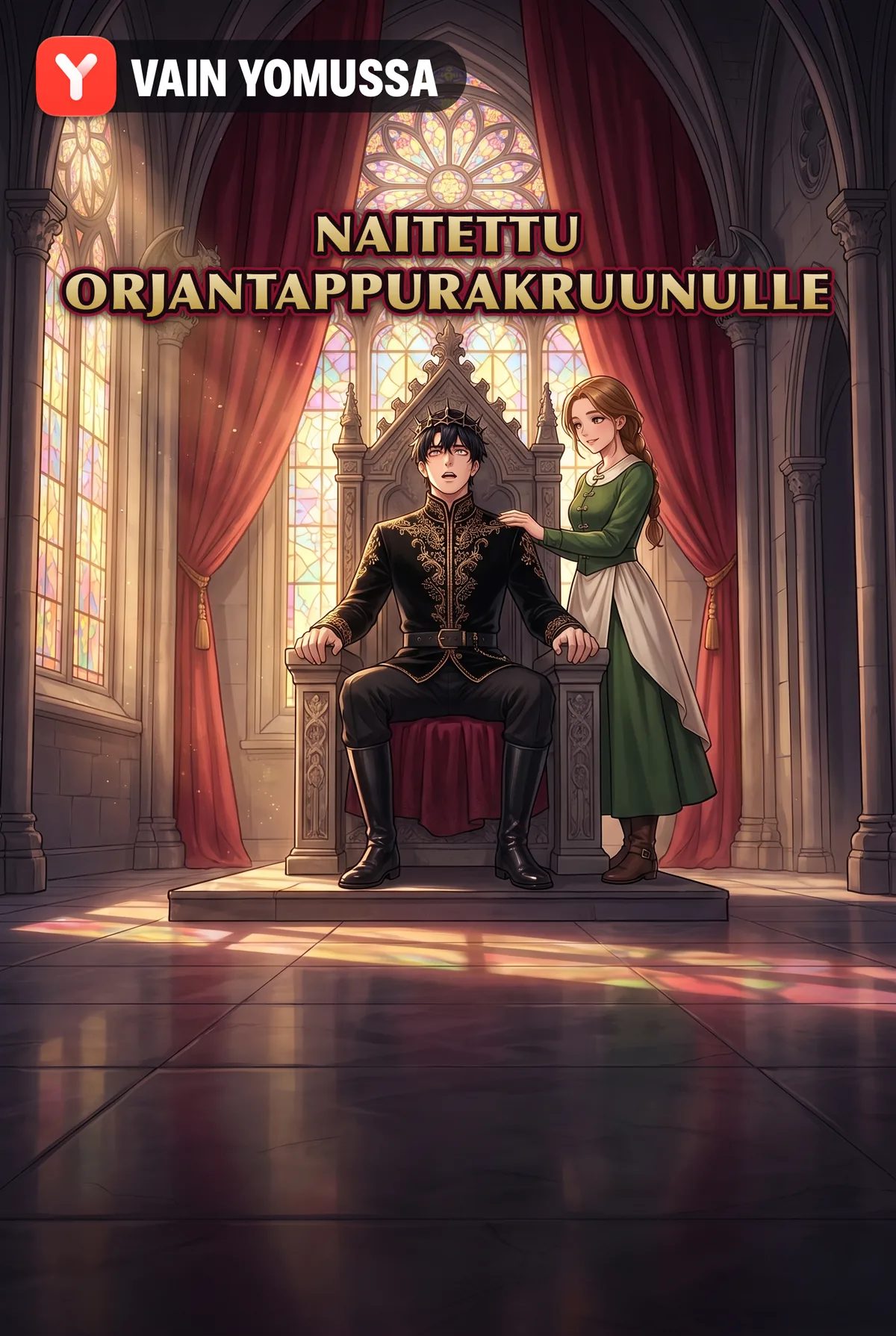 Naitettu orjantappurakruunulle