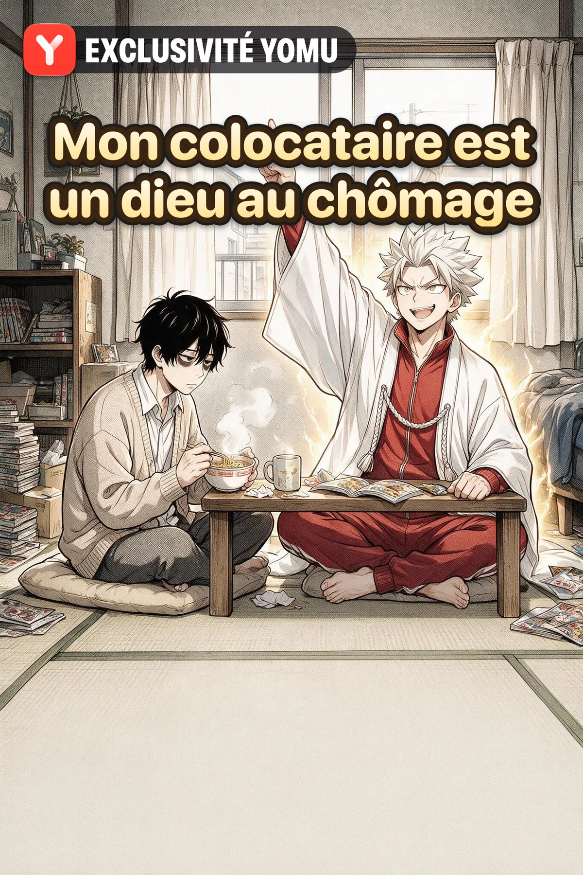 Mon colocataire est un dieu au chômage