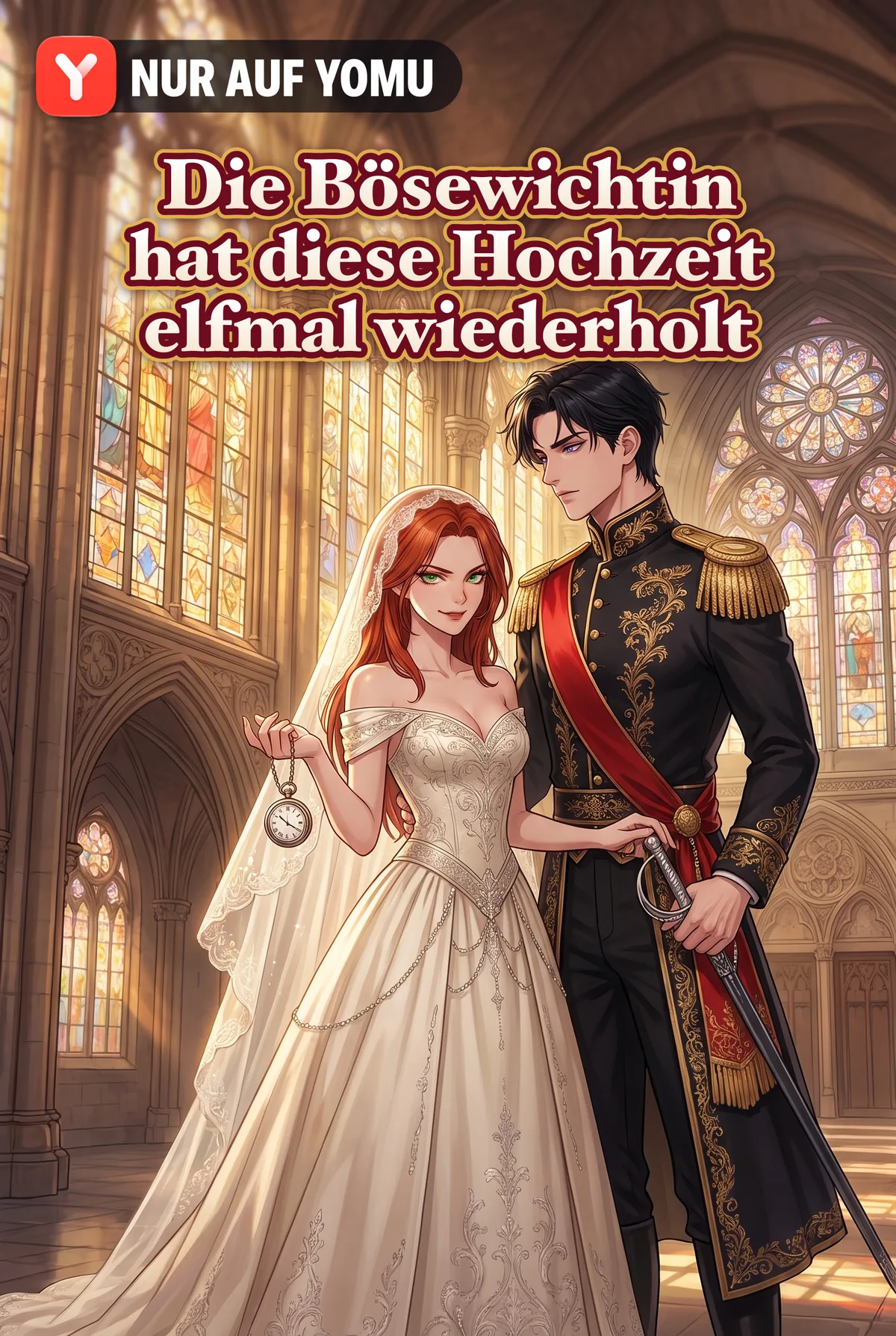 Die Bösewichtin hat diese Hochzeit elfmal wiederholt